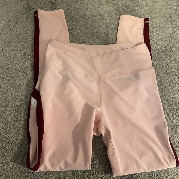 Gottex Women's Pink and Burgundy Leggings - Picture 2 of 5